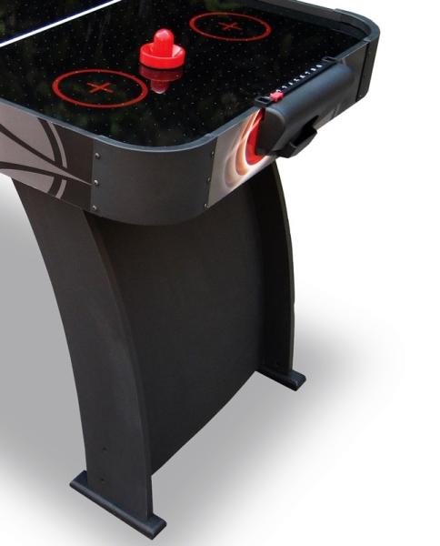 Family 5FT Air Hockey Game Table High Velocity Motor With 2 Strikers / Pucks
