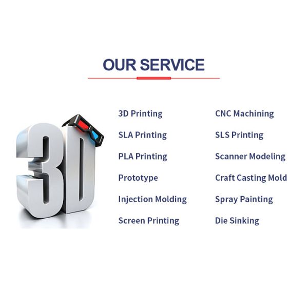 Чертеж обслуживания STL STP обслуживания печатания смолы 3D прототипа гальванизируя