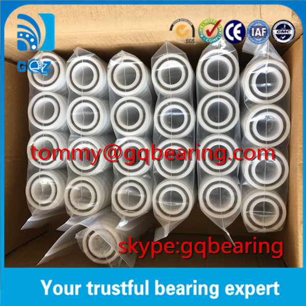 F6005 POM Пластиковый фланц с глубокой канавкой Керамические шариковые подшипники 25*47*12 мм