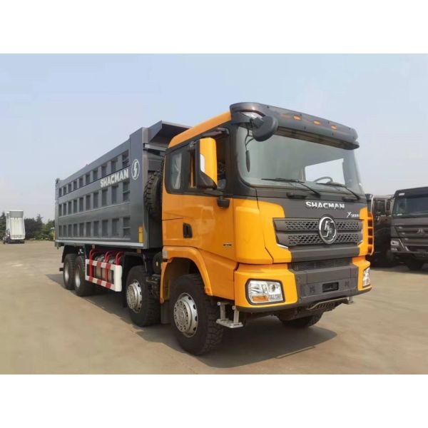Used 8X4 Shacman Dump Truck Tire Certification GCC 16tons Loading Capacity Rear Axle