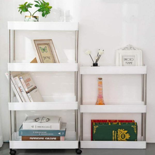 Large detachable Bulk Kitchen Supplies Rolling Utility Cart Storage Rack Shelves