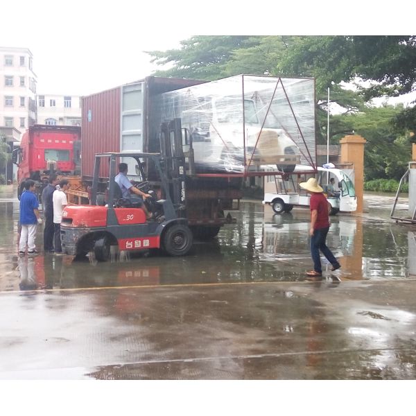 Mini Dimensions Electric Buggy With Alarm Lamp / 48V 4kW Curtis controller