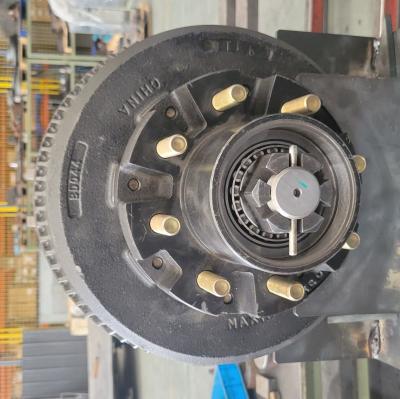 12.25*4'' 8 Lug Trailer Hub And Drum Assembly 7000-12000Lbs Heavy Duty