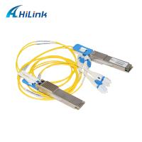 Le double émetteur-récepteur de l'adaptateur QSFP+ de CS a intégré SFEC Hilink QSFP28 DWDM TOSA