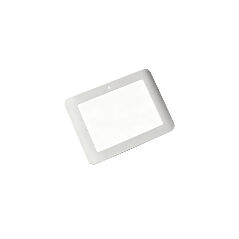 VDETC07_WE Schneider 7-Inch Video Intercom Touchscreen Frame White Matte Flush