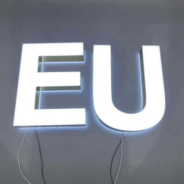 3D Signage Company Background Wall Wedding Decoration 3D LED Advertising Light Words