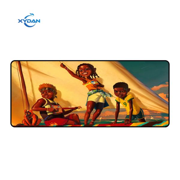 Professional Game Player Custom XXXL PC Desk Mat with Edging Packaging and Logo Mousepads