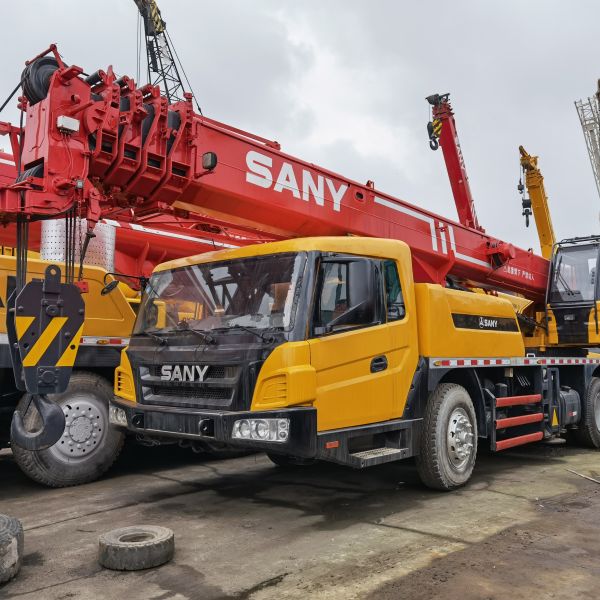 SANY STC250 Guindaste móvel de 25 toneladas de capacidade de elevação e cilindro hidráulico original