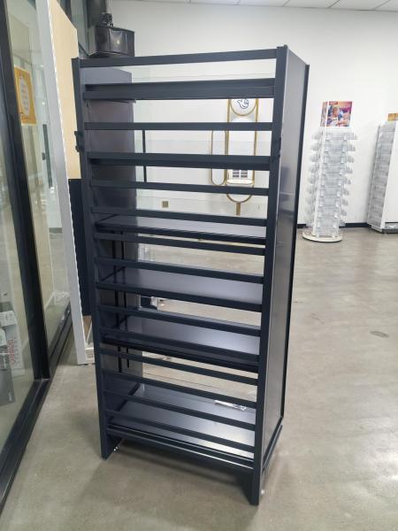 Grey adjustable ladder rack 1650X700X370