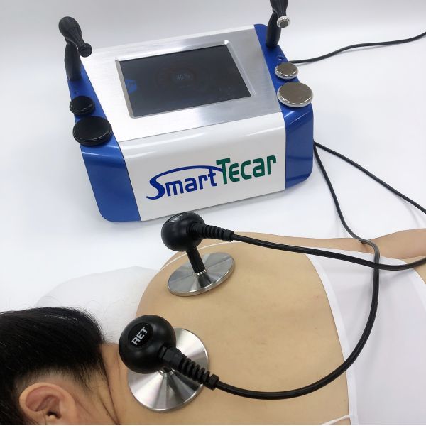 RET CET treatment of muscle recoveryfat burning and fat reductionhigh quality tecar machine shockwave therapy equipment
