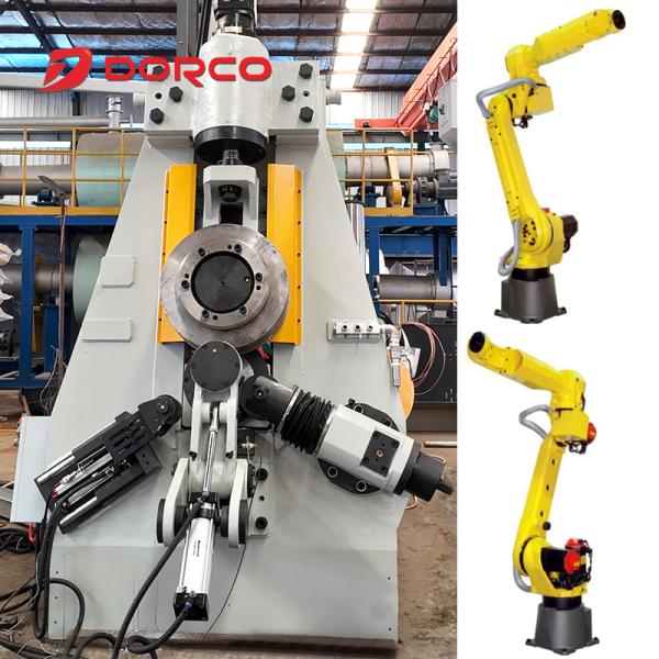 Máquina de laminación vertical de anillos automatizada con robot KUKA210 240 piezas/h