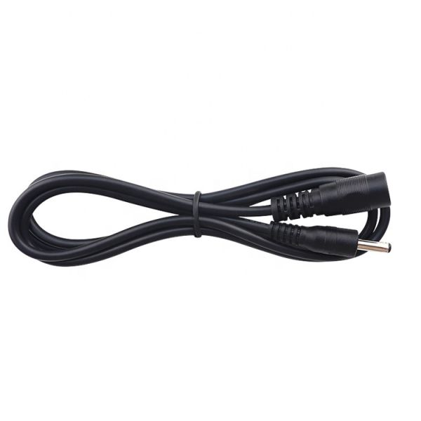 Homme à femme 3,5 1,35 mm câble d'extension de courant continu pour la banque d'alimentation de la caméra CCTV