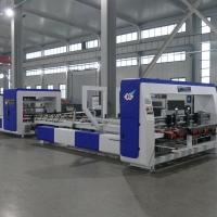 Machine ondulée de Gluer de dossier de boîte de carton complètement automatique