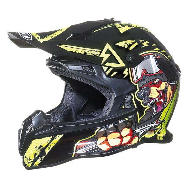 Black or Custom Color Motocross Helmet for Ultimate Offroad and Dual Sports Protection