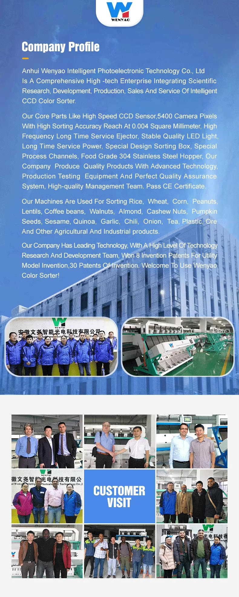 Multi-functional Plastic Flakes Color Sorter Intelligent Color Separating Machine 