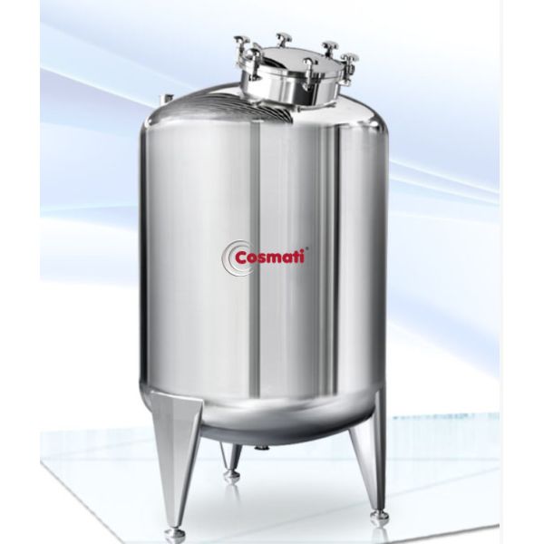 Customizable 100L 200L big capacity durable stainless steel fixed sealed storage tank