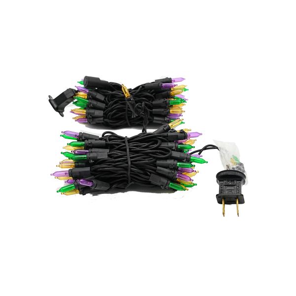 Outdoor string lights for festival and wedding decoration, with 8 functions, 100 bulbs or 200 bulbs. Suitable for indoor and outdoor decoration, such as in rooms or courtyards.