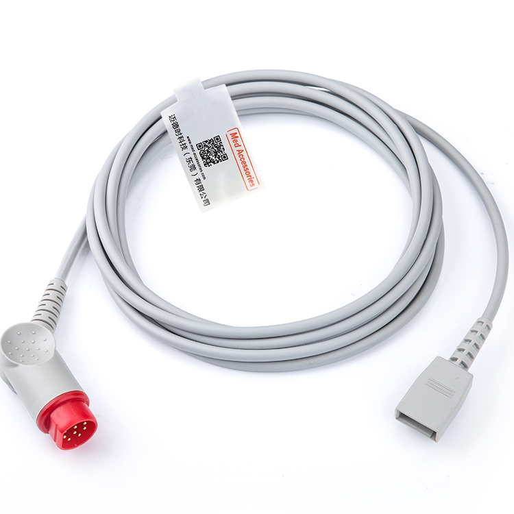 SFDA прочный кабель преобразователя давления, медицинский кабель IBP для кровяного давления