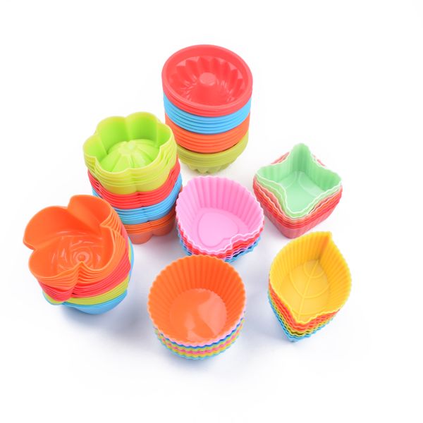 Nonstick Silicone Donut Pan Molds Ideal for Baking and Stocked in Various Shapes