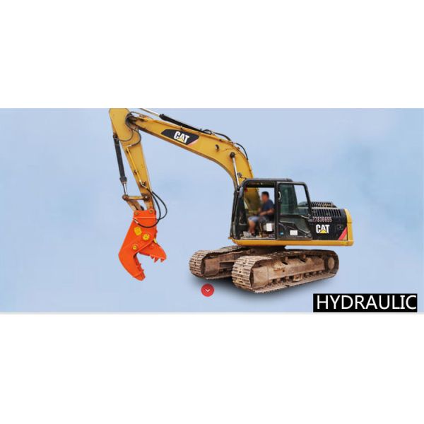 BEIYI HC120 excavator attachment hydraulic pulverizer plier demolition pulverizer concrete