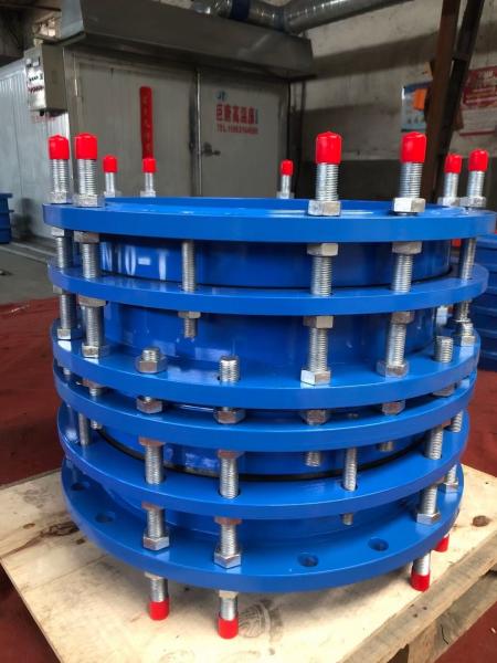 Hot Sale Double Flange Pipe Expansion Joint Carbon Steel Or Ductile Iron Di Telescopic Dismantling Joint
