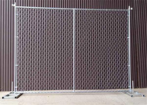 8'x12' chain link fence panels for constructions frame tubing 1½(38mm) x 1.60mm thick mesh aperture ) 2⅜(60mm) x11.5g