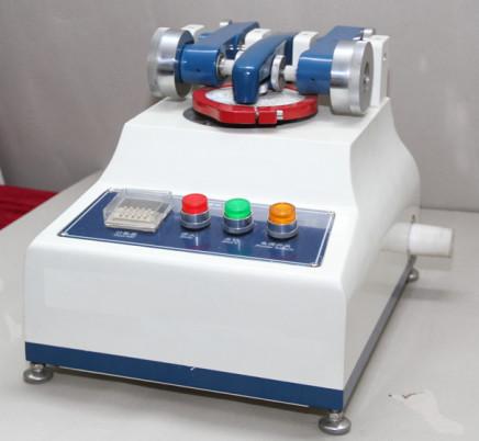 Small Textile Testing Equipment / Taber Abrasion Tester With Tesuipment High Speed 60 R.P.M