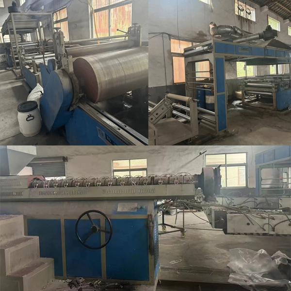 1.2M PP PE Tarpaulin Fabric Extrusion Coating Lamination Machine