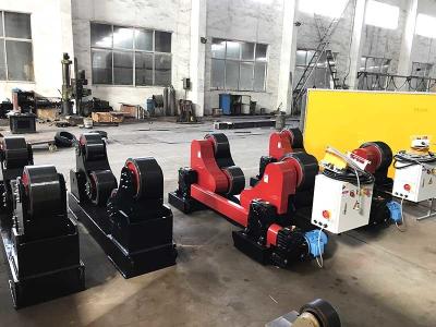 A tubulação do tanque que solda rolos de alinhamento de Weldig da tubulação do auto da capacidade de carga 10T está