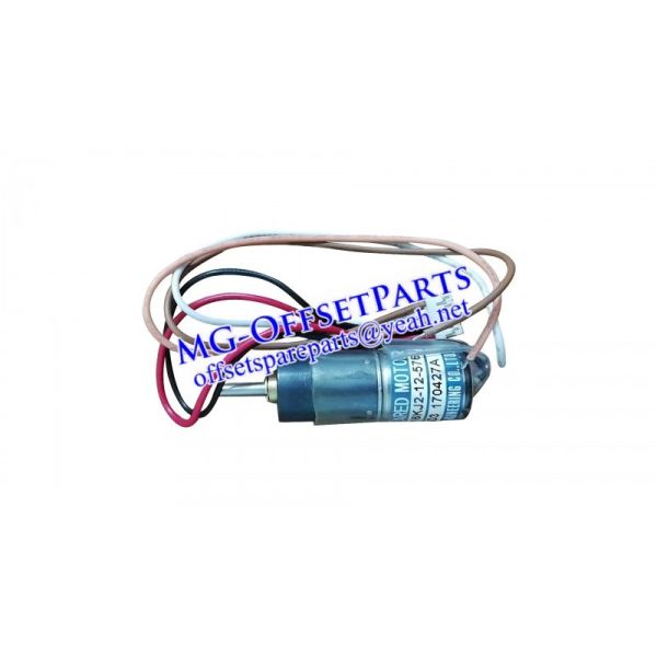 Ryobi ink key motor,TE-16KJ2-12-576, TE16KJ2-12-576 ,Ryobi offset printing machine parts