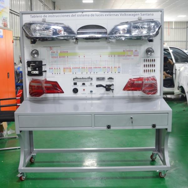 Système d'éclairage extérieur Formateurs automobiles Santana Équipement de formation pédagogique