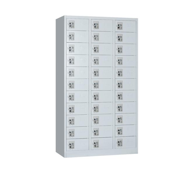 Office Steel Filing Cabinet Storage Staff Mobile Phone Locker With 33 Doors