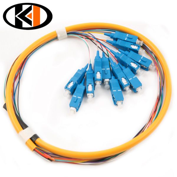 Ningbo Fiber Optic Patch Cord Multi Mode 5m Pigtail with SC FC ST LC UPC Connector Type