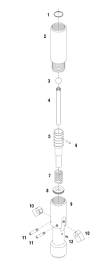 Аксессуары резца HQ PQ штанги BQ NQ сверля нагревают - обработанный