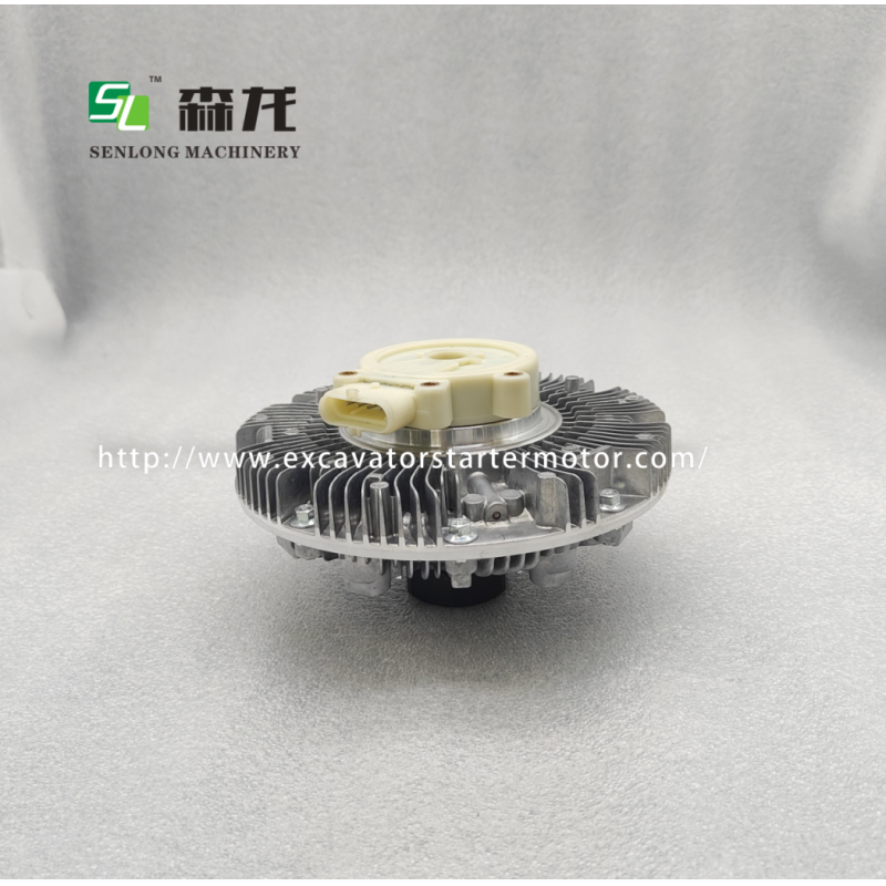 Pro-Grade Viscous Fan Clutch for New Holland T6/Maxxum/Impuls CVT Series (T6.145-T6.180, 6150 Impuls CVT) - Direct Replacement 47560858 | Durable & Efficient Thermal Control