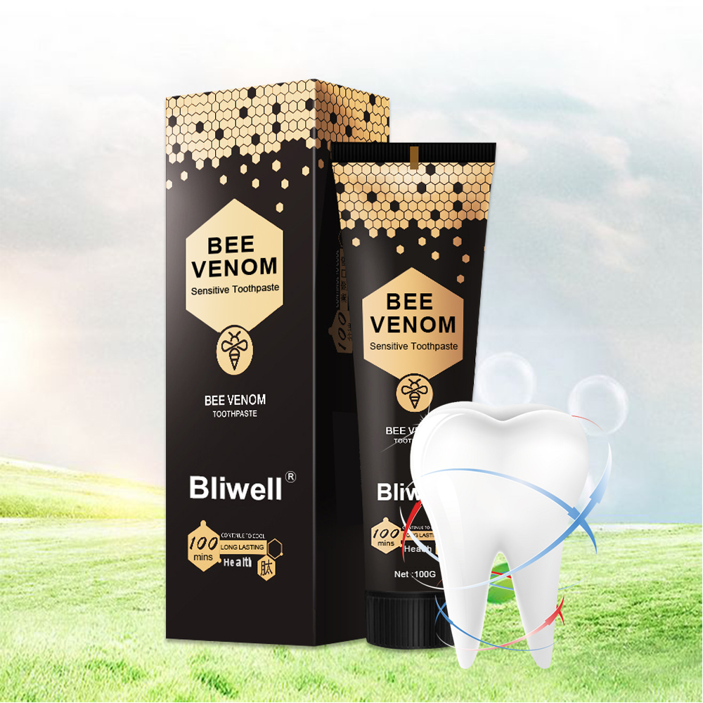 Free Sample Effective 100G Adult Household OEM Bee Venom Gingival Care Toothpaste