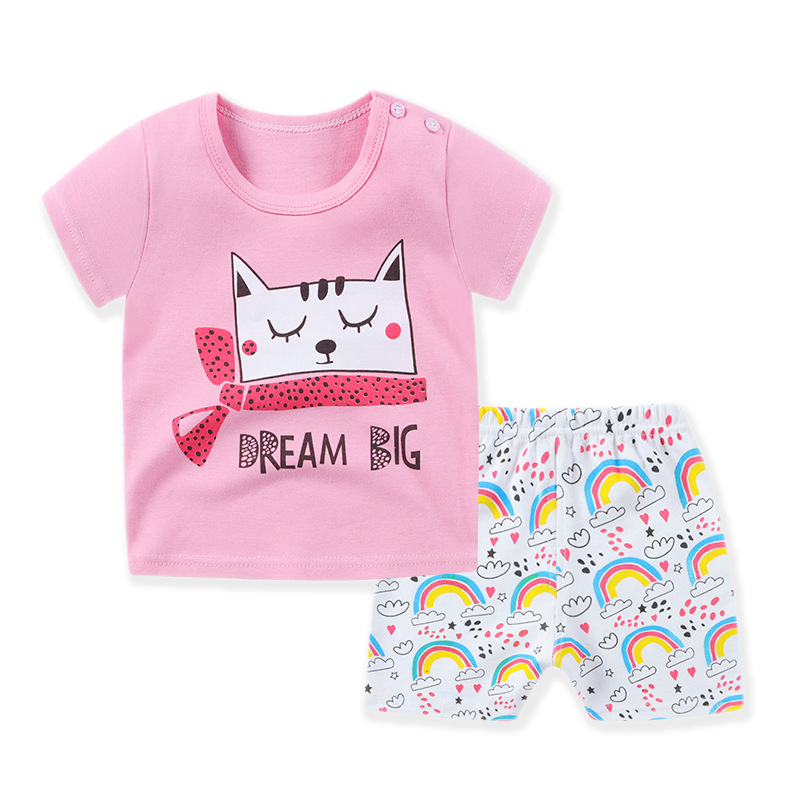 Summer Children'S Clothing Short Sleeve