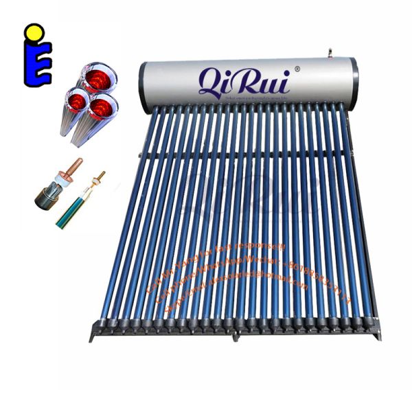 Factory Price Stainless Steel Solar Vacuum Tube Heat Pipe Solar Water Heater for Household