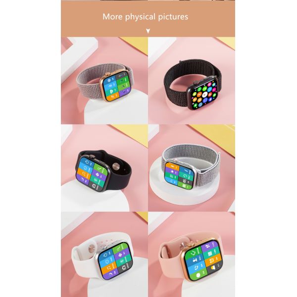 2021 первоначальный андроид p IOS SmartWatch кровяного давления монитора тарифа сердца отслежывателя фитнеса звонка 44mm дозора IWO YY21 умный
