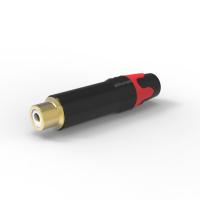 Conector femenino de RCA Audio 1000 MOhm para soldadura eléctrica