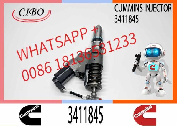 QSM ISM Diesel Engine Fuel Injector Construction Machinery Part 3411845 Common Rail Fuel Injector For Cummins Injector