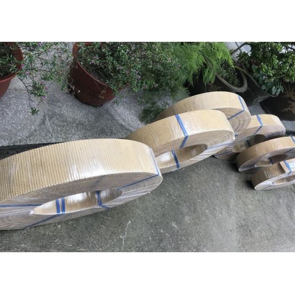 Гибкий сплетенный крен обкладки тормоза, обкладка тормоза азбеста износоустойчив