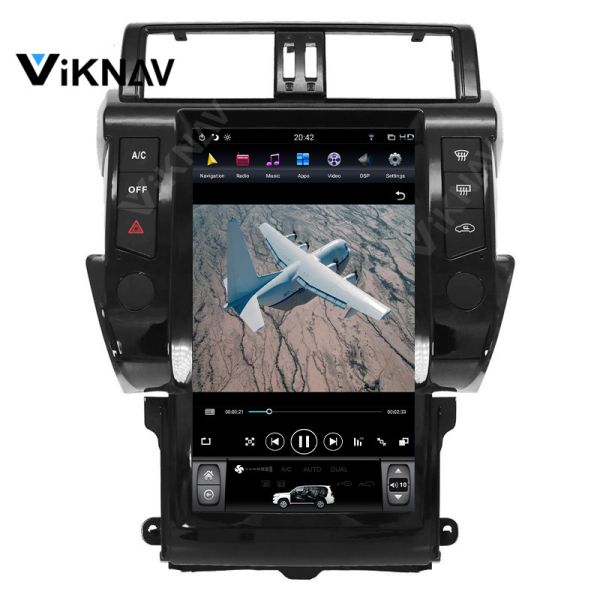 Андроида Din 13,6 дюймов блок двойного главный для крейсера Prado земли ТОЙОТА