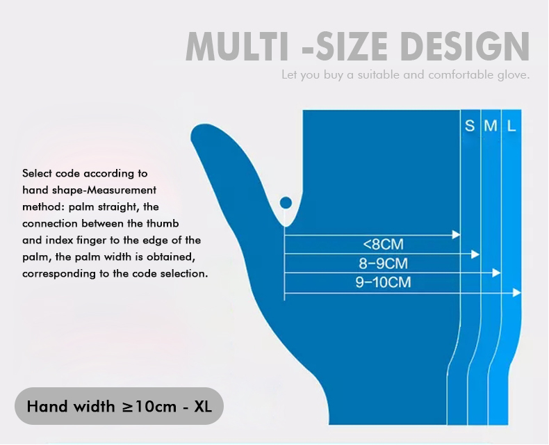 Chemical Resistant Nitrile Disposable Hand Gloves Multicolored Medical Powder Free Gloves