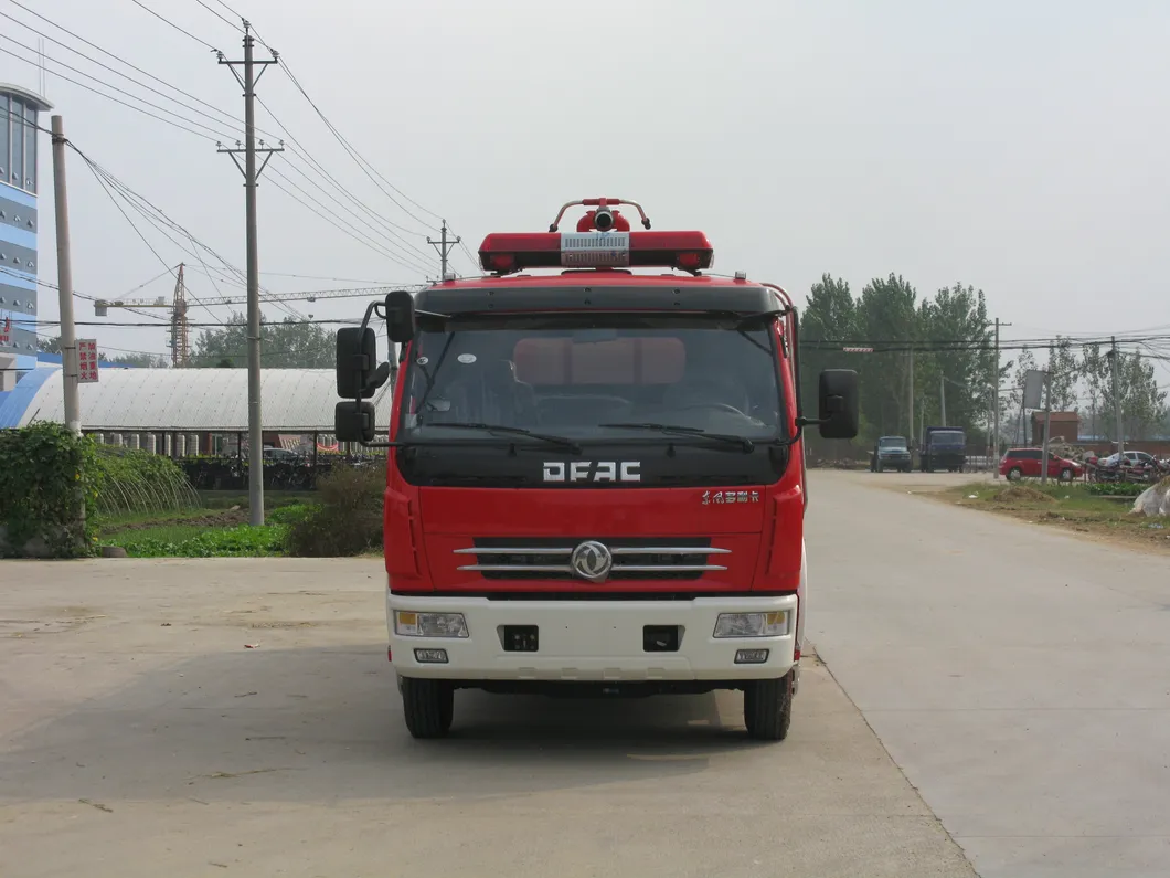 Dongfeng 5000L Fire Emergency Rescue Water Pumper Truck