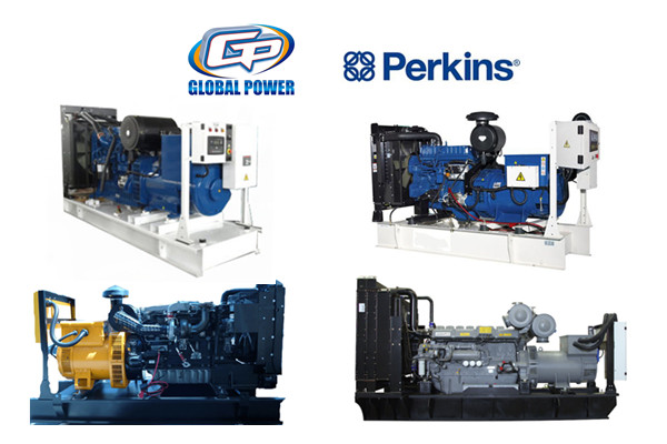 300 KVA 6 Cylinder water cooled diesel generator Set , Electric Start Generator