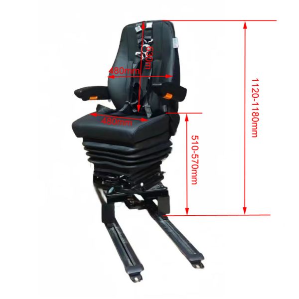 Multi-Function Adjustment Marine Boat Driver Seat With 360°Rotation