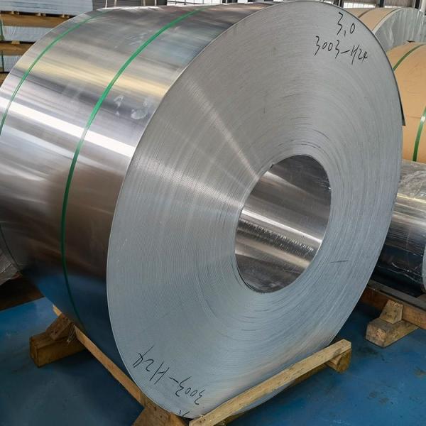 Cold Rolled Aluminium Foil Roll H14 H16 H24 ISO9001 RoHS Certification