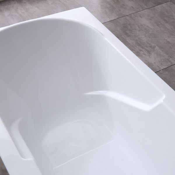 HA31 Simple Acrylic Built-in Tub with European Sales Drop and Customized Request