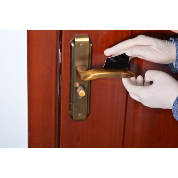 C187 Black gelatin fingerprint lifter